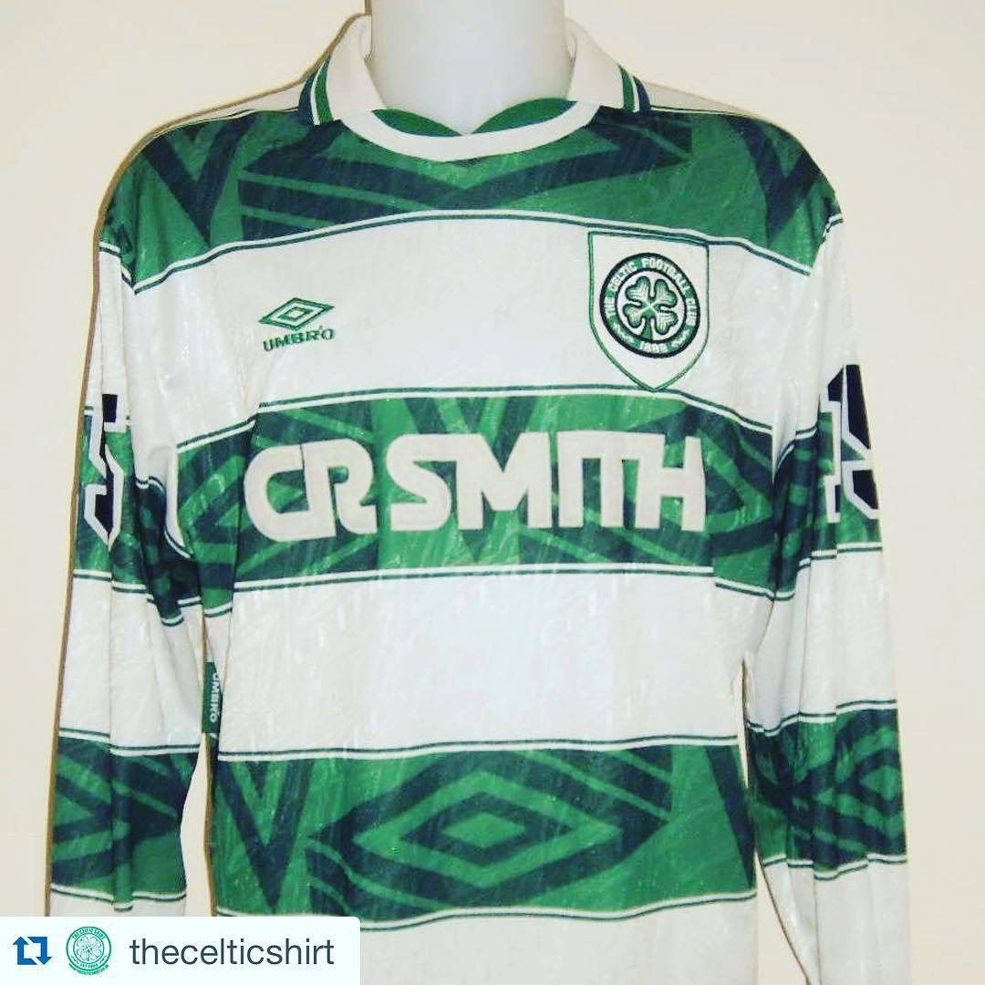 2003/04 CELTIC Vintage Umbro Home Football Shirt (M) - Football Shirt  Collective