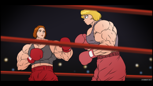 atariboy2600:  If you had seen the original 1976 Rocky film the you may recognize each of the scenes from top to bottom taken from the first movie but this time swap Rocky with Adrian and just for fun replace Apollo with his wife. I drew everything here