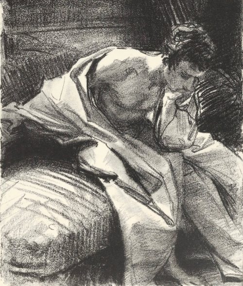 antonio-m:  “Study of a Young Man Seated”,