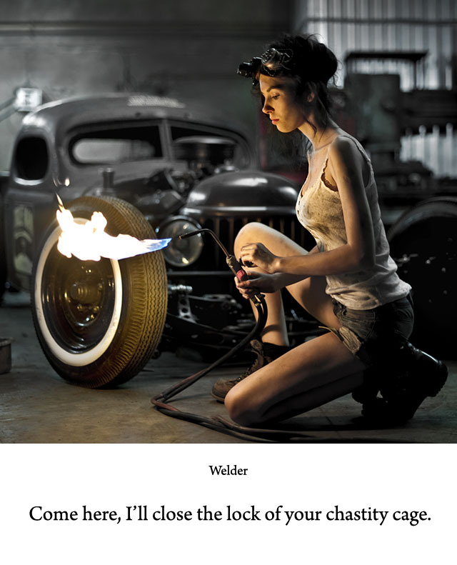 Is it just me, or are girls with welding tools always incredibly sexy?