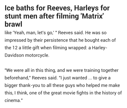 IS THERE A GREATER MAN THAN KEANU REEVES? STATS SEEM TO POINT THE ANSWER TO NO!!! Some Stories Of How