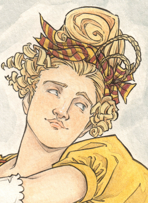 Virago Art Challenge 2018: Day 19Combeferre sighed, rubbed his eyes, and said, “I don’t 