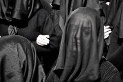 allaboutmary: A scene from the Holy Saturday procession of the Madonna of Desolation in Canosa di Puglia, Italy.