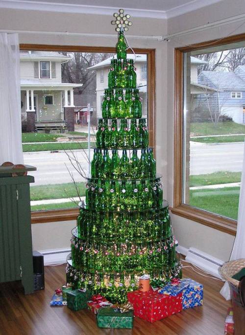 Ten Incredibly Creative Christmas Trees! Some amazing non traditional Christmas trees just in time t