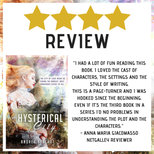 Andrea Berthot&rsquo;s historical fantasy The Gold and Gaslight Chronicles Book Three: The Hyste