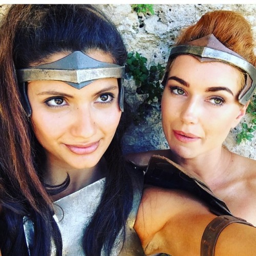 manticoreimaginary: More behind the scenes shots of the amazons