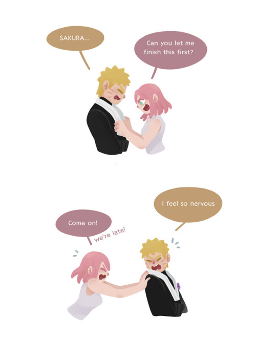 hidingmai:Wedding DaySNS