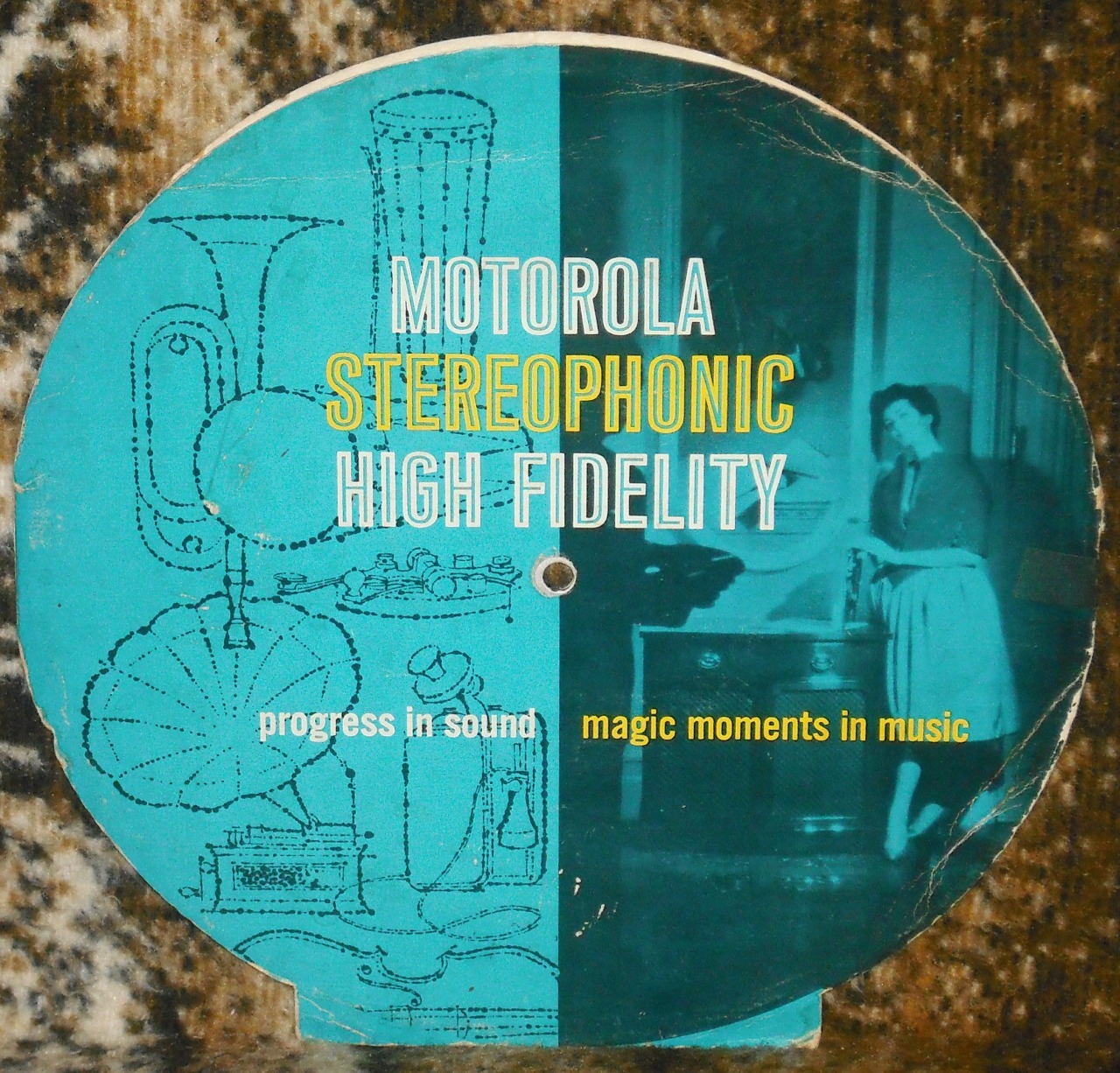 vinylrescue:  Motorola Stereophonic High Fidelity - Progress In Sound - Magic Moments