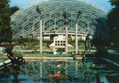 80sretroelectro:The Climatron, Missouri Botanical