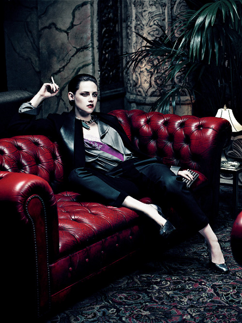 lost-in-pink:  61below:  aquamzan: Kristen Stewart for Interview Magazine, 2012.  This is what we would have deserved if STEPHANIE MEYER hadn’t been such a COWARD   Theres still time for Kristen to star as a lesbian in some gay vampire movie.  
