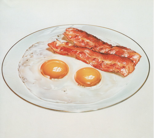 palmandlaser:  Masao Saito, “Bacon & Eggs”From Masao Saito’s Food Illustrations (1988)