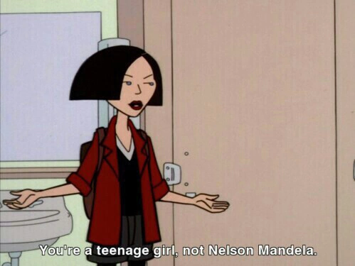 ~Favorite Daria Quotes~ I swear to god im so angry and so upset, im just so fucking tired.
