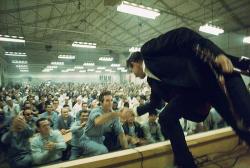 historicaltimes:  Johnny Cash at Folsom Prison,