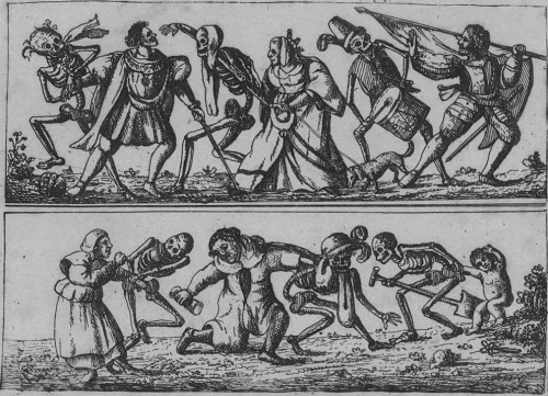 Holbein, Dagger scabbard&rsquo;s Dance of Death, 1521