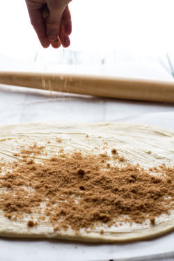 sweetoothgirl:Easy Fluffy Eggnog Cinnamon Rolls