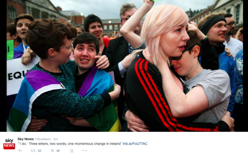 micdotcom:  Ireland has officially become the first nation on Earth to legalize same-sex marriage via popular vote 