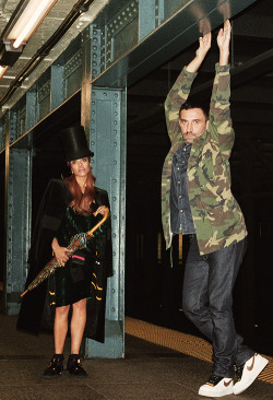 leonardhq:  Erykah Badu and Riccardo Tisci