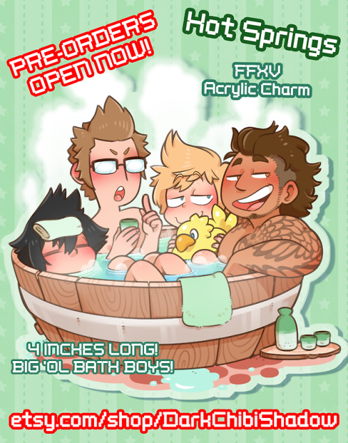 sfwdcs:   Oh! Looks like the boys are finally getting some time to relax!  Pre-order this charm righ