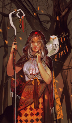 madcat-world:  the Witch - Kristina Yovanovic