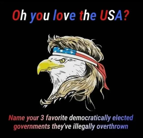 Yes, America Bad.