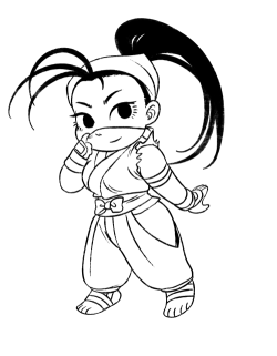 cactusburglar:  Chibi Ibuki! 