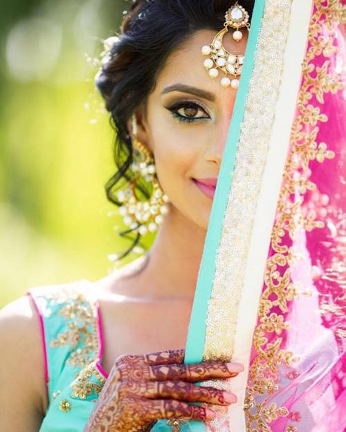 Beautiful bridal inspo from this shoot. Photos: @jskphotos Makeup &amp; Hair: @glitz_and_glamour