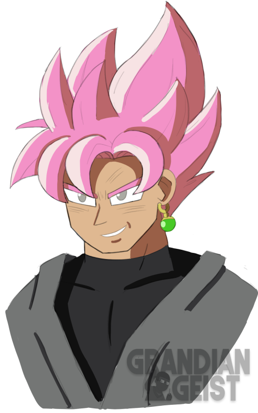 Goku Black Sketch I Did For A Challenge.