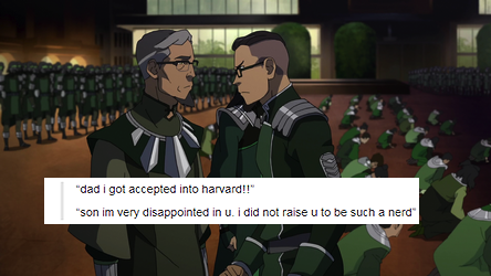 Legend of Korra + Text Post