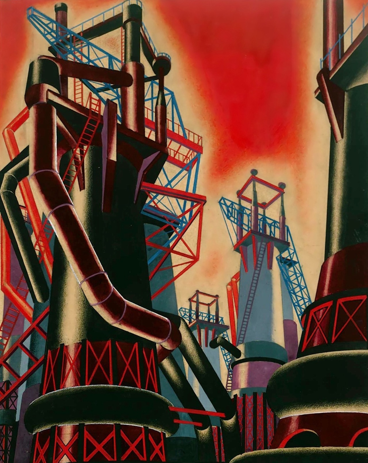 magictransistor:  Yakov Chernikhov, Fundamentals of Contemporary Architecture, 1930.