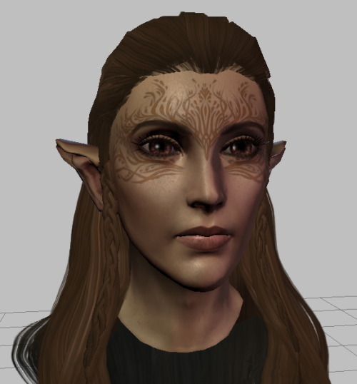 Tropelicious Kurbits Vallaslin for Origins Elves by Commanderstrawberry 30+ new dalish elf tattoo va