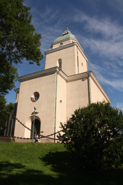 at Suomenlinnan kirkko, HelsinkiThe Russian orthodox church on the island is the only one in the wor