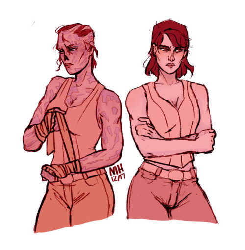 Like A Million Yrs Ago An Anon Suggested Companions As Ghouls Or Something Like That Soooo I Doodled