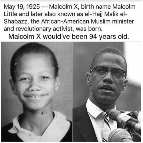 #Repost with @dopeonarrivalnyc | Today we reflect & celebrate our Hero’s Birthday -  #MalcolmX .