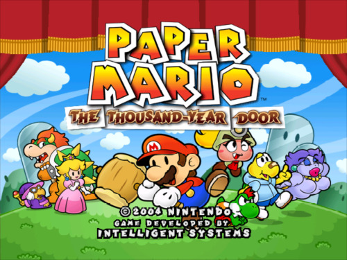 senseijosh:  Mario RPG Games (1996-2013) -Super Mario RPG: Legend of the Seven Stars (1996) -Paper Mario (2000) -Mario and Luigi: Superstar Saga: (2003) -Paper Mario: The Thousand-Year Door (2004) -Mario and Luigi: Partners in Time (2005) -Super Paper