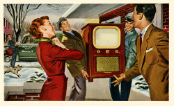 paulmalon:  A Television Brings Unlimited Joy To Every Household by paul.malon on Flickr.