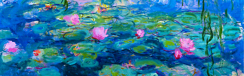 mfjr:  water lilies by Claude Monet 