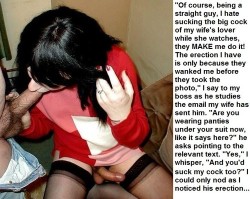 Sissycuckwannabe:  Websissy:  I Could Make Any Excuses I Want But Pictures Don’t