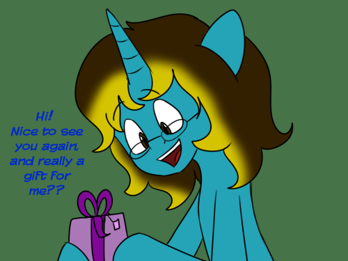 asksweetdisaster:  Thanks ^u^  ((Uuugh I hate how first one came out T_T Aw well XD featuring Banana Pie))  D'aww~! ^w^
