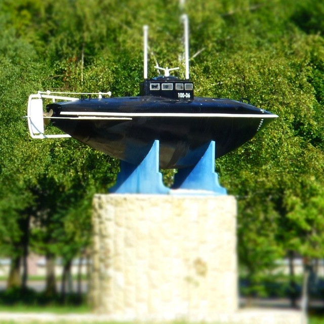 #Monument: First #submarine in #RussianEmpire   #Gatchina #Russia #travel   http://en.wikipedia.org/wiki/Gatchina