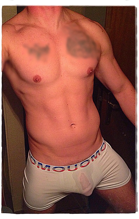 hotguyshotunderwear:  What a sexy anonymous follower submission in his hot wet undies!  Keep them cummin~