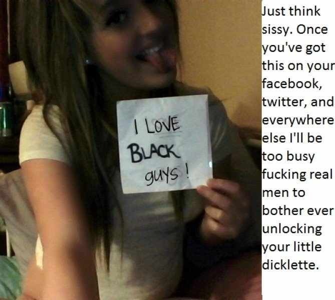 bigblackniggadick:  love a white women who’s not afraid to show her love for bbc