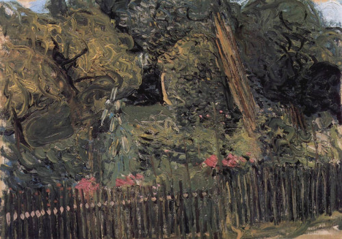 View of the park, 1908, Richard Gerstlhttps://www.wikiart.org/en/richard-gerstl/view-of-the-park-190