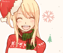 ponchizs:☃❅Merry Christmas + Team Natsu! ❅ ☃