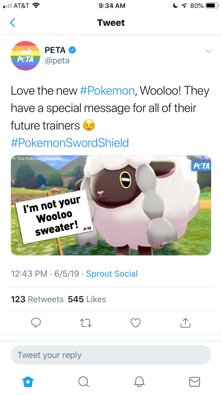 Have A Nice Day People Going Off On Peta Via Pokemon Is All Ive