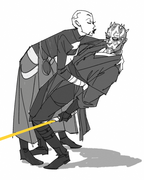 Jedi Maul AU Late Night Sketches 