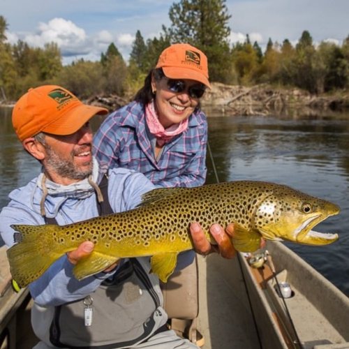 The ladies are back in town and the trout are in trouble! #flyfishing #flyfishingmontana #flyfishing