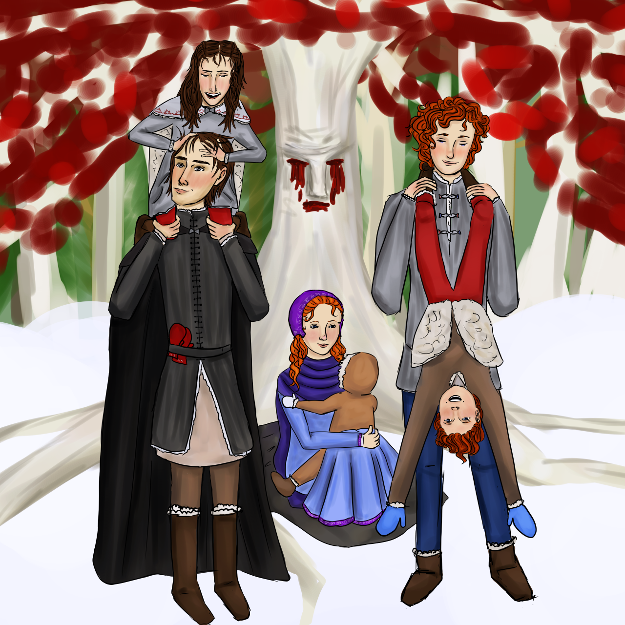 Nobody Ever Suspects The Butterfly Arya Regina Playing In The Godswood 297 Ac Nobody Ever Suspects The Butterfly Arya Regina Playing In The Godswood 297 Ac