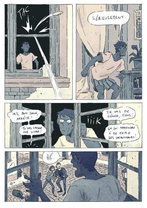 mai-col:Hey ! Here’s the 1st part of a 40-ish-page comic I’m making for Paris City Pop, a rather rec