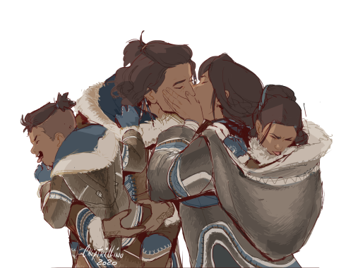 chiptrillino:gays4korra:chiptrillino:Listen, the water tribe family holds a realy special place in m