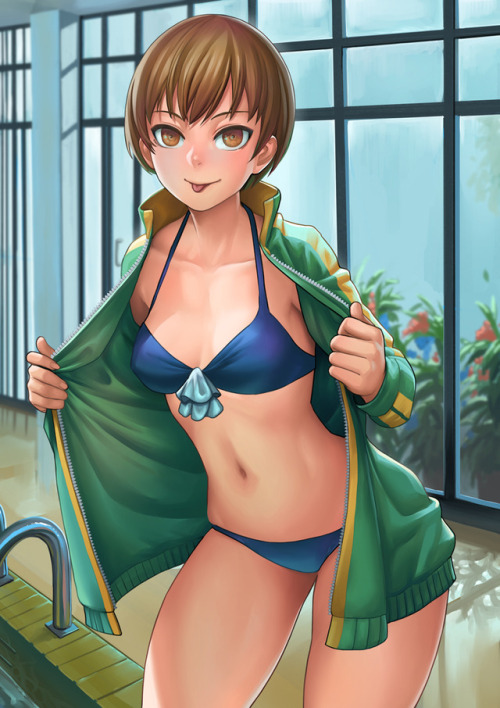 Patreon | Facebook | Pixiv | Gumroad | Chie Satonaka (Persona 4) Summer is coming! 